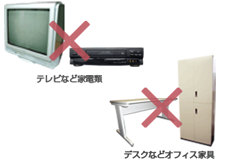 �①�ɂȂǂ̉Ɠd���i�A�f�X�N�Ȃǂ̃I�t�B�X�Ƌ��