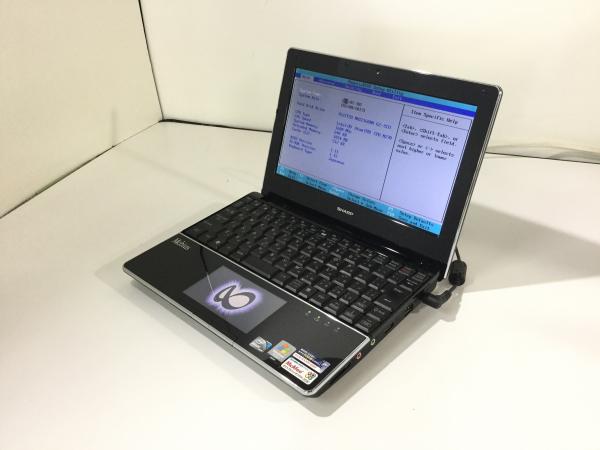 ノートパソコン SHARP メビウス PC-NJ70A